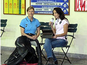 Mary is interviewed by Chris Morais from www.camerahipismo.com.br. Go to this website to view Mary's interview in Brazil at Haras Maripa.